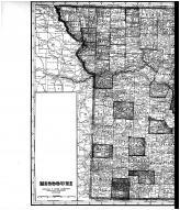 Missouri State Map - Left, DeKalb County 1917